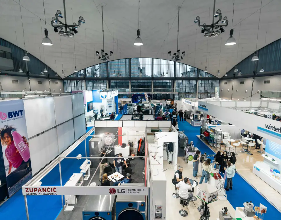 Obiskovalci na sejmu GASTexpo