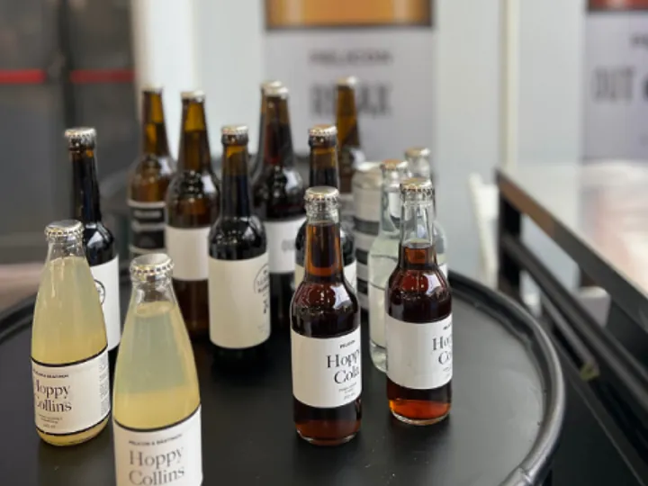Craft pivo na razstavnem prostoru
